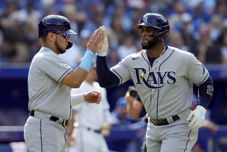 Rays start 9 Latin American position players, rout Jays 11-0