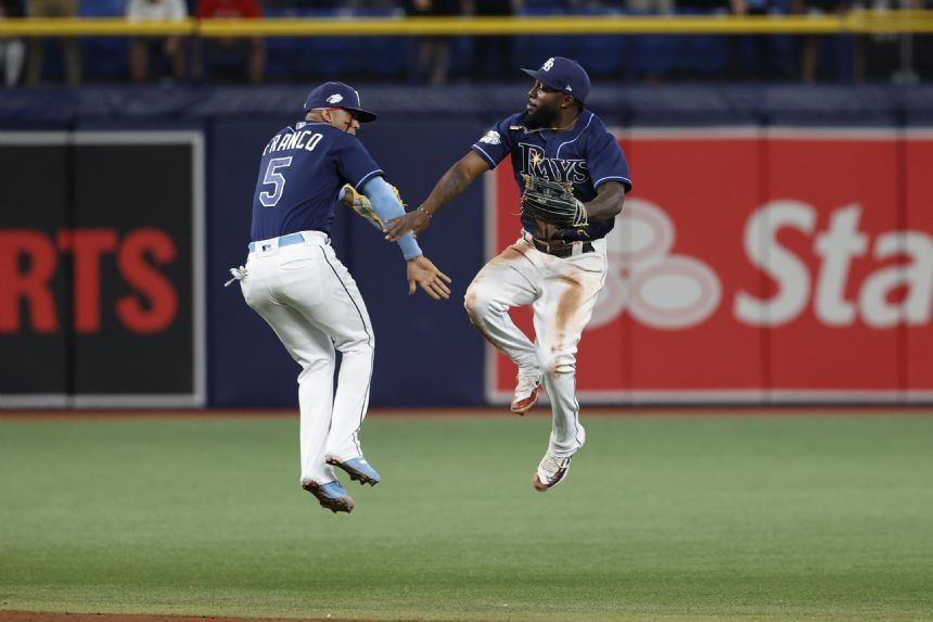 Rays win modern record 14th straight at home to start season