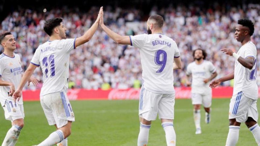 Real Madrid clinch their 35th La Liga title with victory over Espanyol