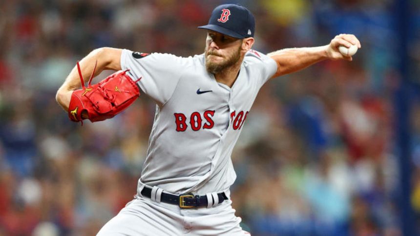 Red Sox's Chris Sale works five scoreless innings against Rays in 2022 debut