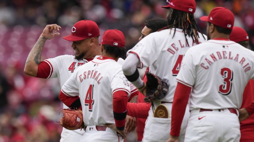 Reds pitcher Frankie Montas injured in the first inning against the Angels