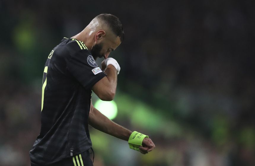 Relief for Real Madrid as Benzema has minor tendon injury