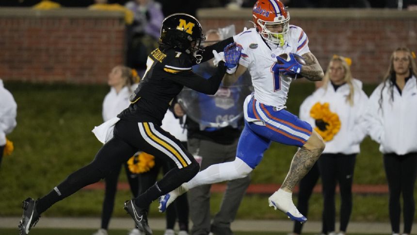 Ricky Pearsall nears a receiving milestone that has eluded Florida for more than 2 decades