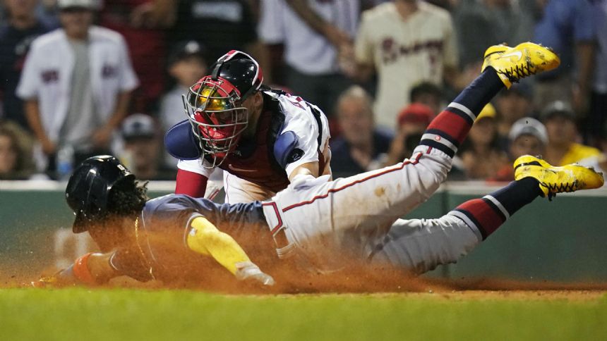 Riley's big night lifts Braves over Red Sox 9-7 in 11