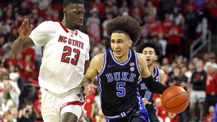 Roach, McCain help No. 9 Duke push past NC State after halftime in 79-64 win