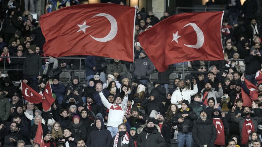 Roared on by huge support, Turkey beats Germany 3-2 in Berlin