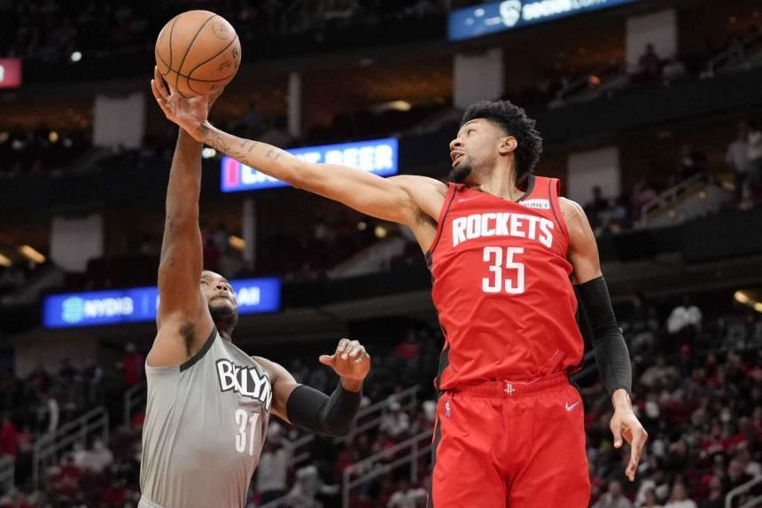 Rockets beat shorthanded Nets 114-104 for 7th straight win
