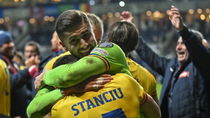 Romania clinches Euro 2024 spot with 2-1 victory over Israel