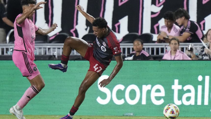 Rookie Federico Redondo scores first two goals, sparks Inter Miami to 3-1 victory over Toronto