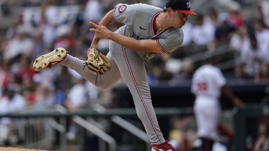 Rookie lefty Parker logs another strong start as the Nationals beat Morton and the Braves 8-4