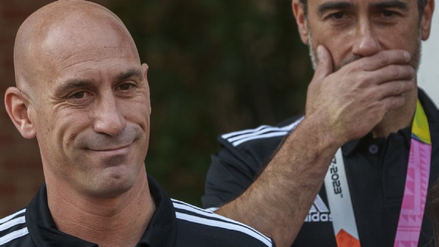Rubiales 'seemingly forcefully kissed' an England player on face at Women's World Cup