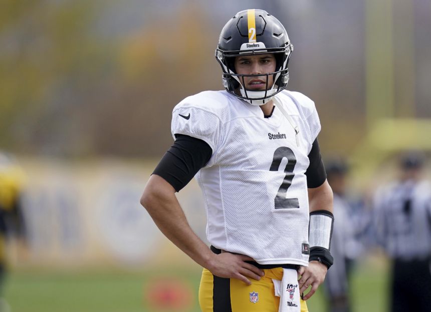 Rudolph, Haskins eager to make bid for open Steelers' QB job