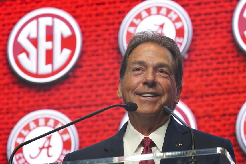 Saban speaks on Alabama players and NIL