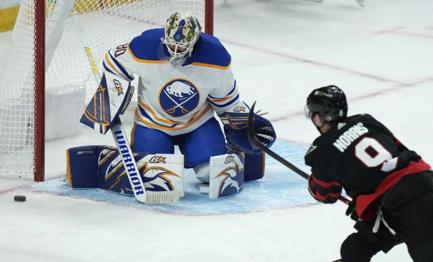Sabres' Dell suspended 3 games, thinning team's goalie ranks