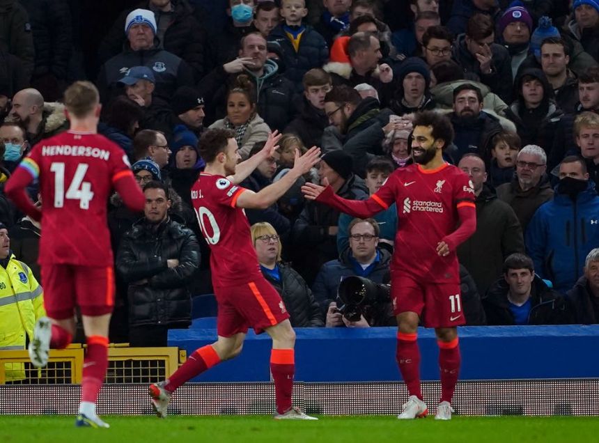 Salah scores 2, Liverpool beats Everton 4-1 in EPL derby