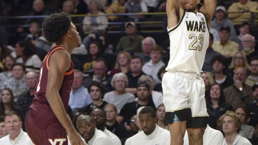 Sallis scores 20, leads Wake Forest over Virginia Tech 86-63