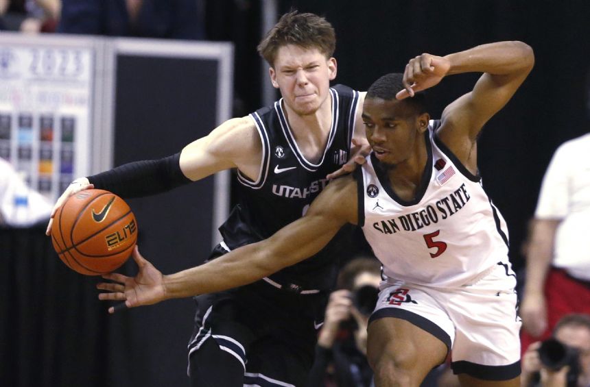 San Diego State beats Utah State for Mountain West title