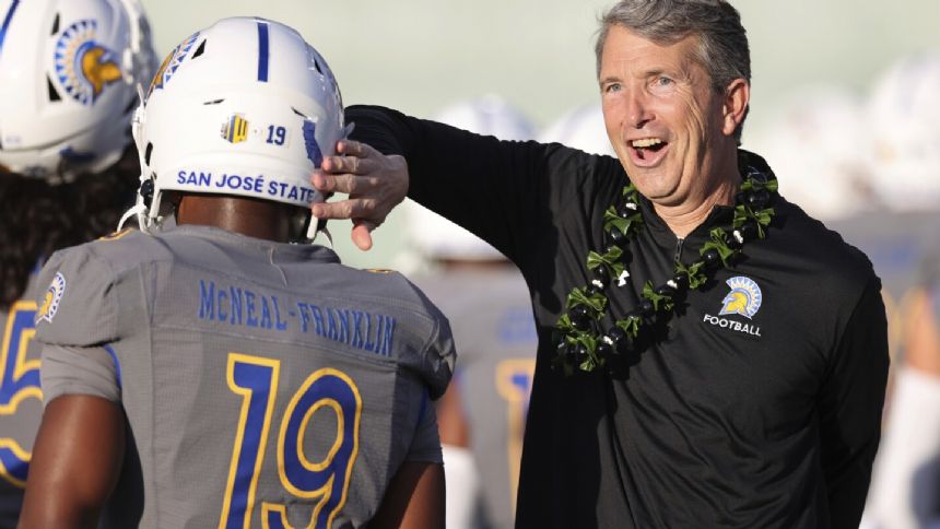 San Jose State's Brent Brennan agrees to 5-year deal to be Arizona's next coach, AP source says