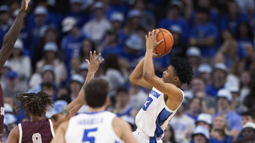 Scheierman and Alexander lead No. 8 Creighton in 82-50 win over Texas Southern