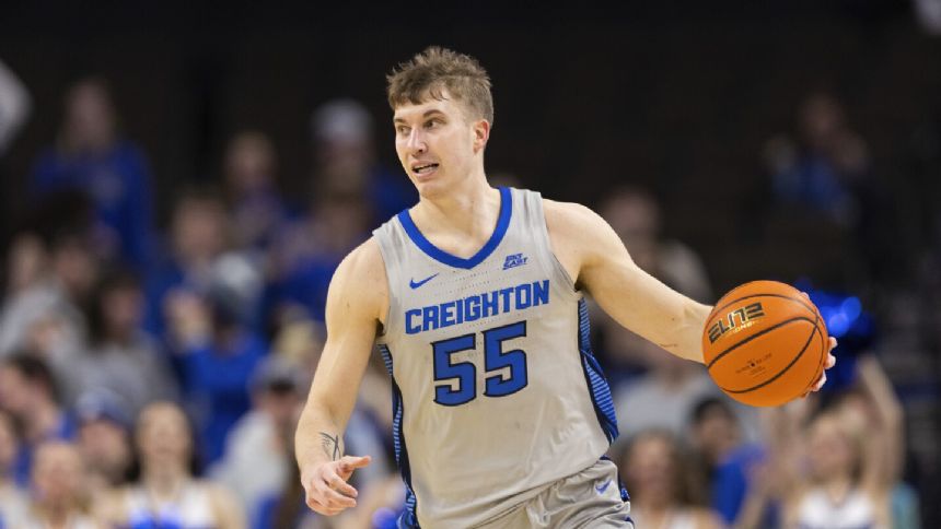 Scheierman records No. 17 Creighton's first triple-double since 1985 in 94-72 win over Georgetown