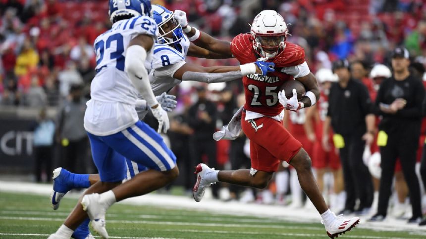 Second place in ACC at stake as No. 15 Louisville hosts Virginia Tech in matchup of stingy defenses