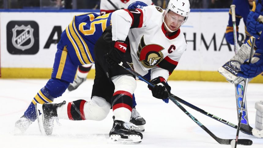 Senators roll to 6-2 win over the Sabres