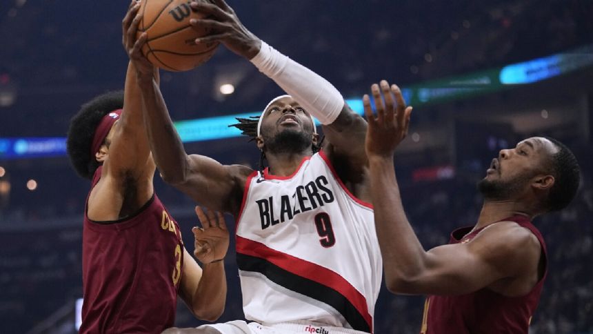 Shaedon Sharpe scores 29 as Trail Blazers beat Cavaliers 103-95 for second straight solid road win
