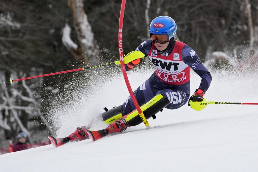 Shiffrin's bid for 6th win on home snow off to good start