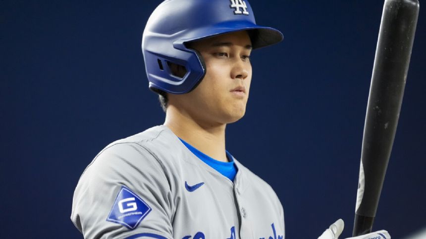 Shohei Ohtani has 3 doubles, Landon Knack get 1st victory as Dodgers rout Nationals 11-2