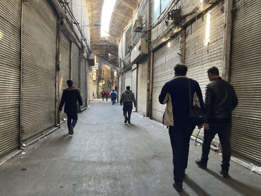 Shops in Iran, including Grand Bazaar, close over protests