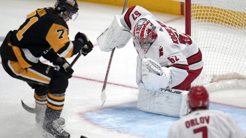 Sidney Crosby, Penguins spoil Guentzel's return to Pittsburgh, beat Hurricanes 4-1