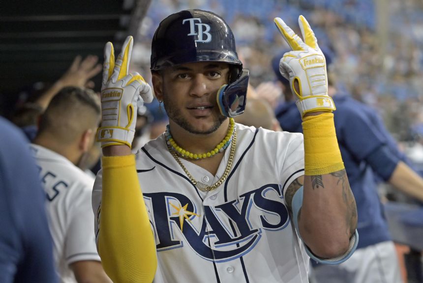 Siri, Arozarena, Raley homer, Rays beat Blue Jays 6-4