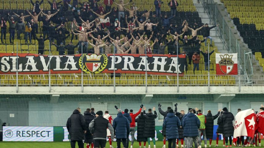 Slavia Prague cancels game after Slovakian opponent played Russian team
