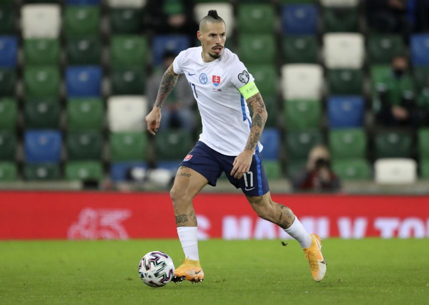 Slovakia captain Hamsik retires from international soccer