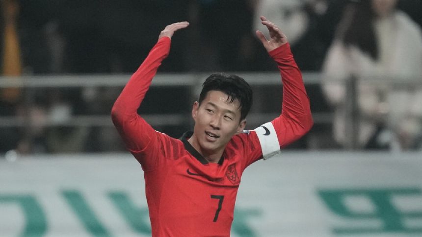 Son and Hwang join forces in 5-0 win for South Korea over Singapore. Australia routs Bangladesh 7-0