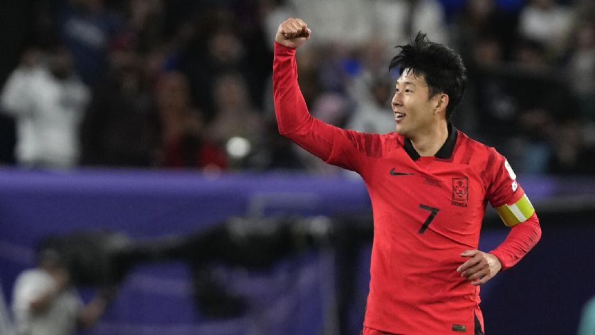 Son extra-time winner sends South Korea into Asian Cup semis against surprising Jordan