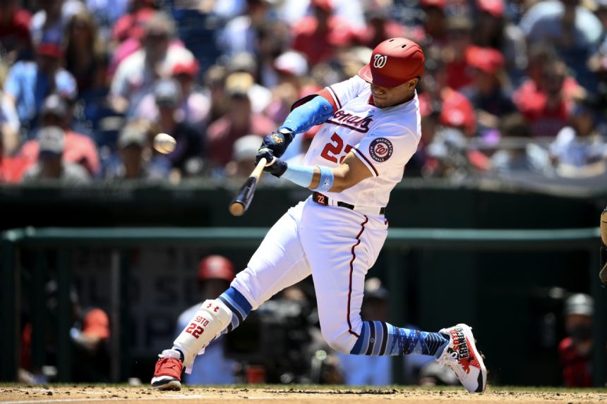 Soto's homer helps Nationals slow Phils, avoid 5-game sweep