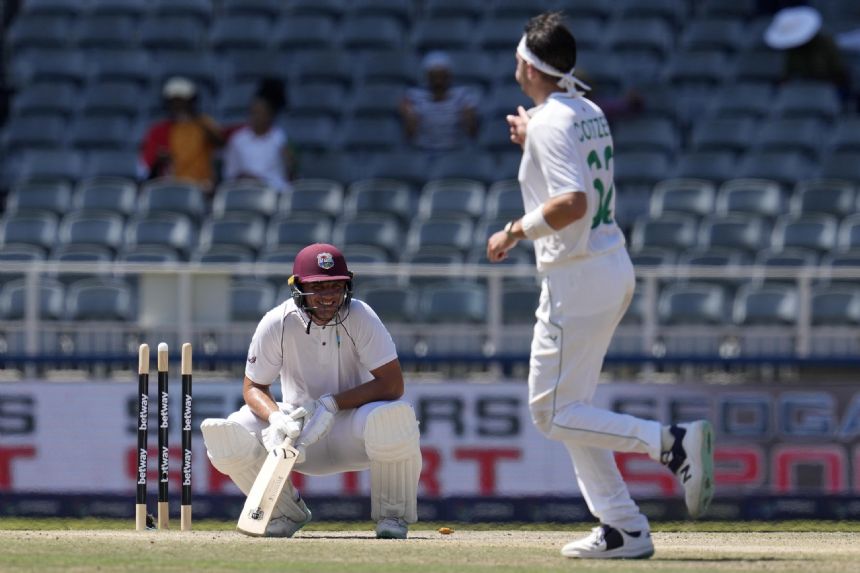 South Africa beats West Indies by 284 runs to sweep series