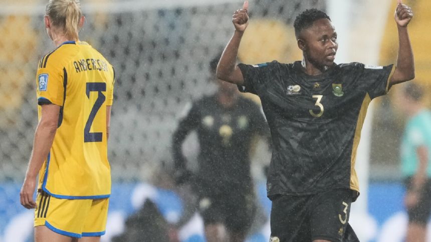 South Africa puts its Women's World Cup faith in star forward Hildah Magaia