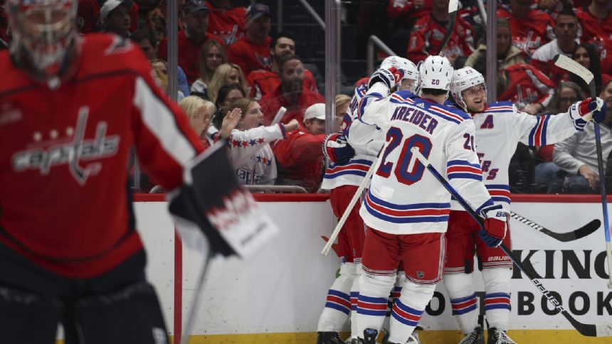Special teams carry Rangers to a Game 3 win and a 3-0 series lead on the Capitals