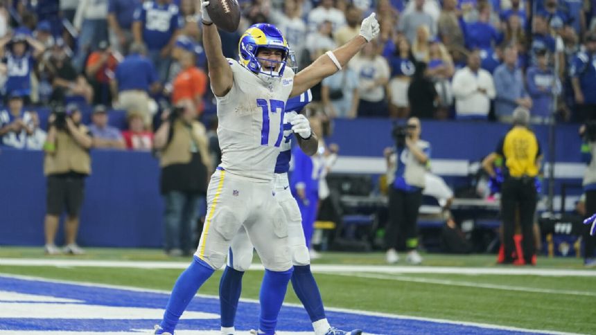 Stafford overcomes injury to throw winning TD pass to Nacua in OT to give  Rams 29-23 win over Colts