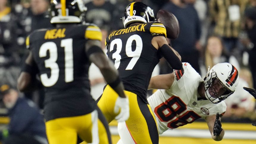 Steelers safety Minkah Fitzpatrick says the hit that injured Browns RB Nick Chubb wasn't dirty