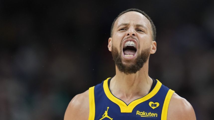 Stephen Curry scores 29 of 42 points in 1st half, hits 11 3s to help Warriors beat Pacers, 131-109