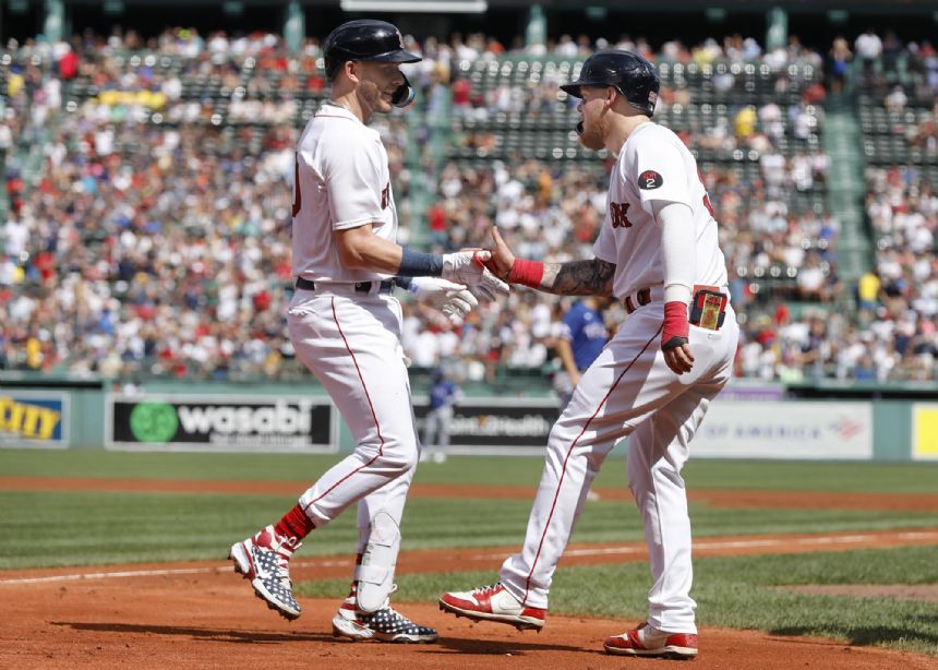 Story hits 3-run HR; Sox complete 4-game sweep over Rangers
