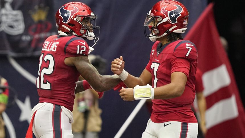 Stroud throws for 306 yards, two TDs to lead Texans over Steelers 30-6; Pickett leaves with injury