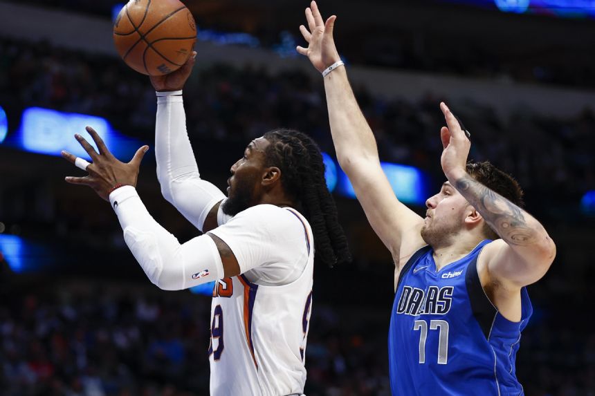Suns rally late to beat Mavs 109-101, sweep 5-game road trip