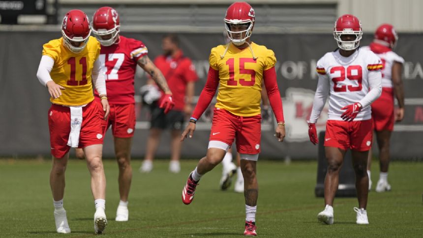 Super Bowl champion Chiefs dive into voluntary workouts amid an offseason full of distractions