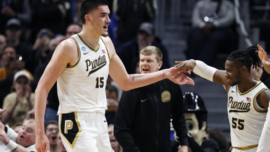 Sweet 16 nets another big win for Purdue and big man Zach Edey, 80-68 over Gonzaga