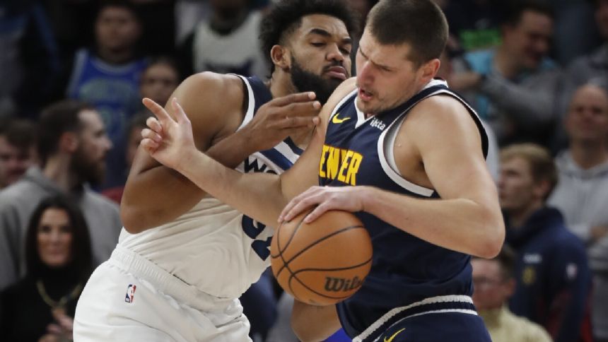 T-wolves hand Nuggets 1st loss in wire-to-wire 110-89 rout, hit 26 of 27 free throws