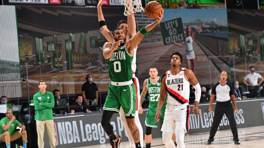 Tatum, Celtics set for matchup against the Trail Blazers